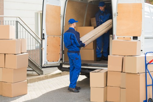 Removal team supporting a home move in Nine Elms