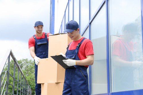 Local movers handling a residential move in Nine Elms