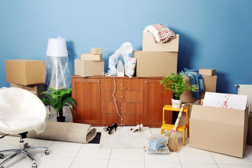 Local home removal service planning in Nine Elms near apartment developments