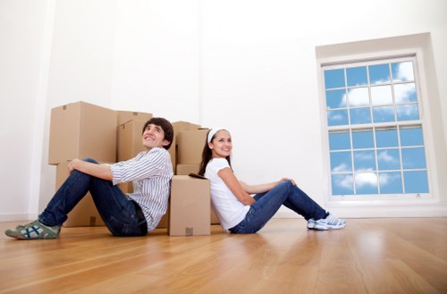 Professional moving truck service for home and office relocations in Nine Elms