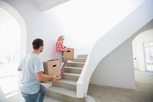 Packing and furniture protection for a Nine Elms house move