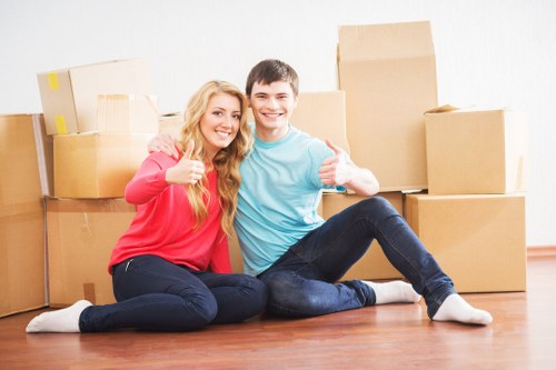 Commercial and residential man and van removals in Nine Elms
