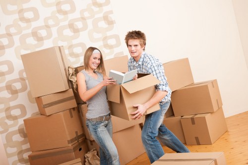 Moving day preparation checklist for customers in Nine Elms